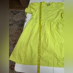 A New Day  Lime Green Summer Mini Dress size L Photo 6