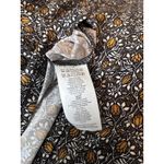 Michael Kors  Woman's Size Med Tunic Stretch V-neck Bell Sleeve Floral Brown Photo 7