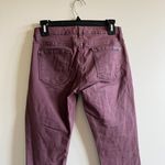 7 For All Mankind Jeans Plum Ankle Zip Crop Denim Womens Size 26 Pants Photo 5