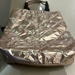 Victoria's Secret  Metallic Silver Tote Bag Photo 3