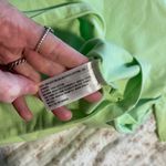 A New Day Light Green Puff Sleeve Top Photo 3