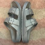 Birkenstock  Arizona EVA Silver Stealth Buckle Sandal Slides Waterproof Recovery Photo 4
