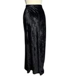EXPRESS Vintage Y2K  Maxi Skirt Womens M Black Velvet Soft Y2K 90s Whimsygoth Photo 4