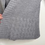 Jason Maxwell  Gray Open Front Cardigan Sweater Women’s Size Large Soft casual Photo 3
