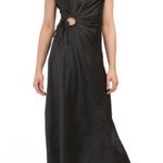 HOUSE of Harlow 1960 x REVOLVE Beige brown satin long keyhole maxi dress Sz XL Photo 10