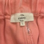 Entro Pink High Waisted Denim Short Photo 2