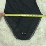 All Saints Nyla Black Lace Bodysuit Photo 11