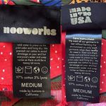 Nooworks Frida Pride Tiger Dress Stretch Cotton Bright Print Small EUC Red Photo 5