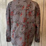 ZARA Basic Floral Beaded Top Photo 3