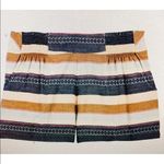 Mud Pie WOMEN STRIPE COTTON SHORTS Sz L Photo 1
