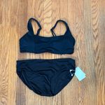 ANDIE  Bikini Set Havana Top Hipster Bottoms black size M NWT Photo 4
