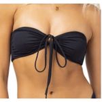 l*space  'Dawn' Multi-Way Bandeau Bikini Top and bottom black size small (New) Photo 2