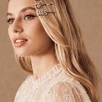 Urban Outfitters Y2K Amour Beaded Pearl White Gold Bobby Hairpin Text Photo 2