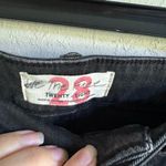 We The Free Black Denim Skinny Cargo Zipper Hem Jeans Womens 28 Stretch Photo 3