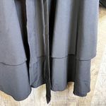 ZJCT Black Baby Doll Dress with Layers & Puff Sleeves Wear On or Off Shoulders Size XL Photo 3