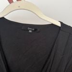 QUINCE XS Black Wrap Dress Photo 2