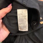 Old Navy  Womens Small Black High Rise Taylor Linen Blend 6 Inch Shorts Summer Photo 6