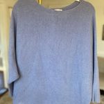 Philosophy  Batwing Sweater Light Blue Bougie Parisian Buttery Soft Knit Scandi Photo 0
