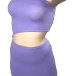 Zuliana Size XS/S Light Purple Cut Out Mini Bodycon Dress. New With Tag Photo 1
