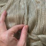 PatBO Lurex Draped Maxi Dress Gold US 4 Photo 6