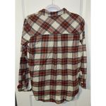 Gap NWT  Womens Button Down Long Sleeve Relaxed Fit Boyfriend Flannel Top Size S Photo 2