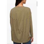 Lululemon  Back In Action Long Sleeve Heathered Grape Leaf Photo 1
