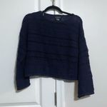 NWT Ceny Navy Blue Lightweight Long Sleeve Sweater Size Medium Photo 1