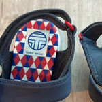 Tory Burch Tory Sport Velcro Sandals Navy sz 7.5 (runs small) Photo 2