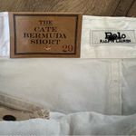 Ralph Lauren Polo Ralph‎ Lauren Cate Bermuda Shorts White Raw Hem NWT Size 29 Cotton Photo 9