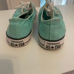 Converse  Womens 7.5 Mens 6 Mint Aqua Shoes Lace Up All Star Low Casual Skate Photo 2