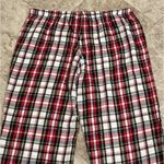 Victoria's Secret Victoria’s Secret Women's Plaid Pajama PJ  Pants Medium Red Black Photo 8