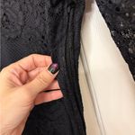 H&M  Black Lace Sheath Dress Romantic Whimsigoth Witchy Gothic Style 12 Photo 4