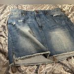 1822 Denim Slightly Distressed Skirt Size 12 Photo 8