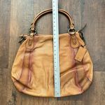 7 For All Mankind ombré tan/brown leather hobo shoulder bag Photo 13