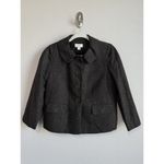 Ann Taylor Loft Women’s Size 4 Blazer Wool Blend Brown Tweed Suit Jacket Lined Photo 2