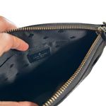 Kate Spade As-Is Leather Grove Street Millie Zippered Clutch Purse Pouch Black Photo 9