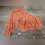 l*space L* Revolve Nia Orange One Shoulder Pattern Crop Top size small‎ Photo 3