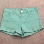 Celebrity Pink Jeans Brand Teal Shorts Photo 0