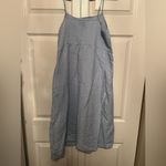 Urban Outfitters  Melanie Linen Babydoll Midi Dress size M Photo 7