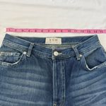 We The Free Free People  Women's Denim Jean Pants Distressed Raw Hem Boho Casual Photo 2