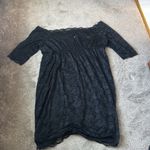 Torrid  Black Off-Shoulder Sheath Lace Dress SIZE 30 Photo 5