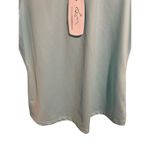 Greg Norman  Shirt Womens Medium Aqua Blue Golf Polo Top Blouse Sleeveless NEW Photo 3