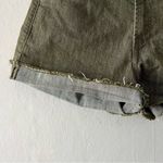 Frye  Heritage Olive Jeans Shorts Size 4 Photo 2