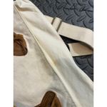 Vintage LL Bean Boat and Tote Canvas Leather Trim Weekender Bag Brown Monogram Photo 9