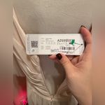 Azazie  Noila Rose Petal A-Line Pleated Mesh Bridesmaid Dress Size A14 NWT Photo 6