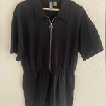 Sweaty Betty  Black Romper Zip up Photo 0