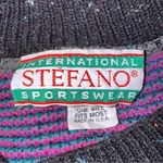 Vintage Southwestern Geometric Sweater One Size‎ Fits Most Aztec 80s 90s Black Size undefined Photo 2