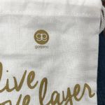 Gorjana  Gold and White Jewelry Pouch Photo 1