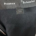 Proenza Schouler Size 2 Black Sleeveless Flared Dress lace up back Photo 8