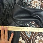 Vintage Wilson Black Leather Fringe Motorcycle Jacket Size undefined Photo 11